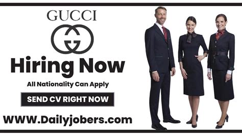 become gucci retailer|Gucci job openings.